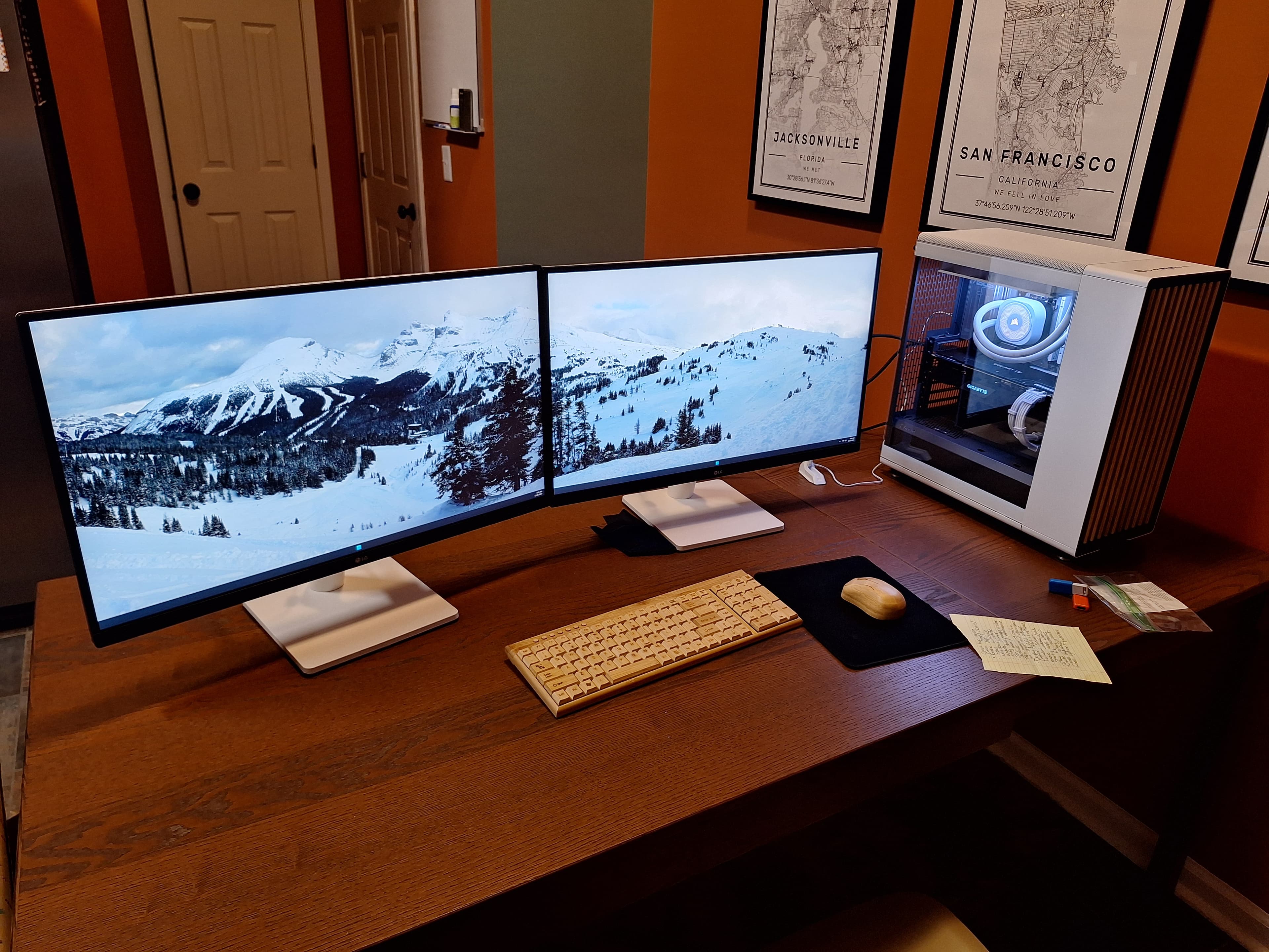 Photo of the Editing Station PC build