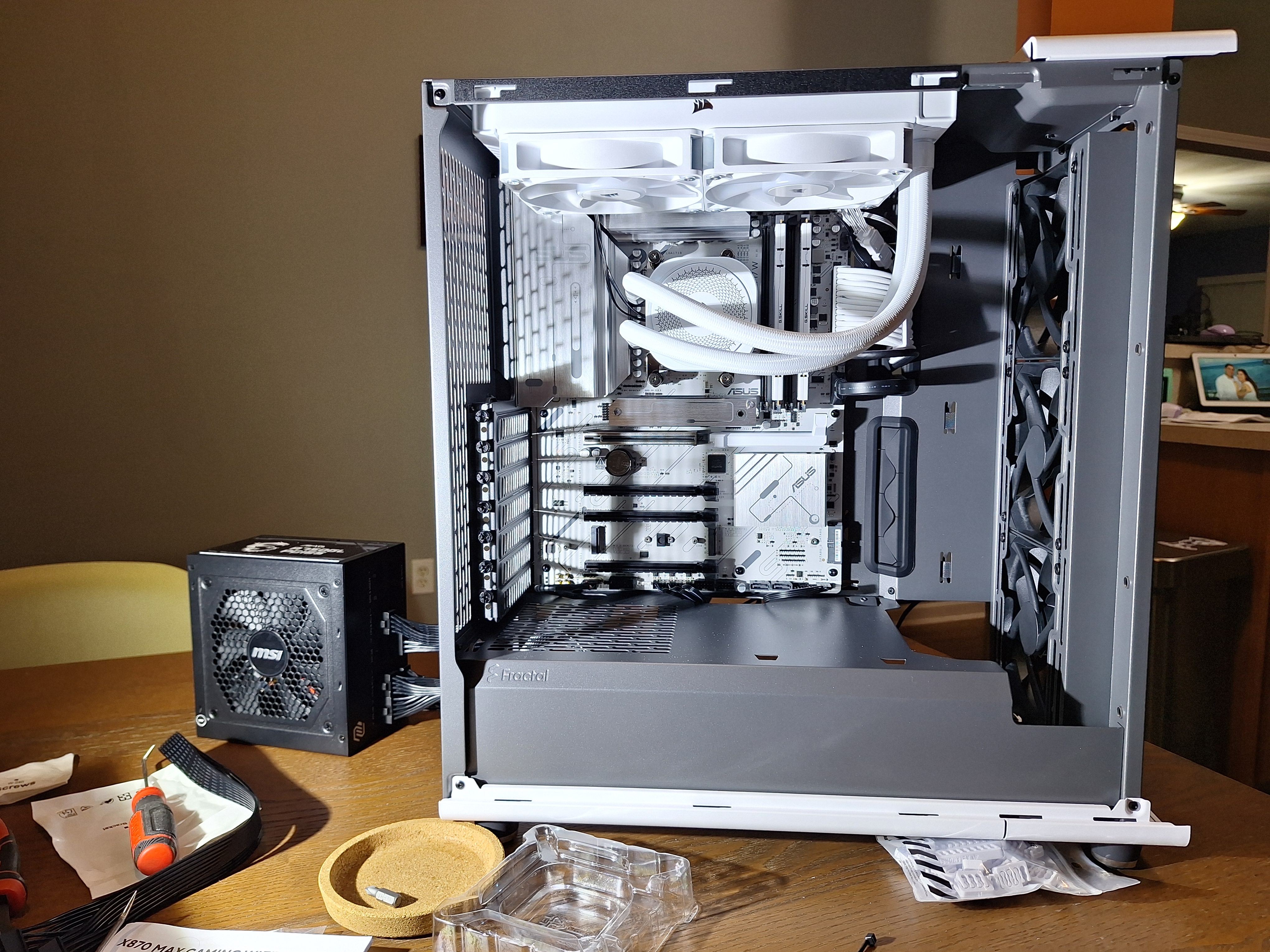 Editing Station PC side view